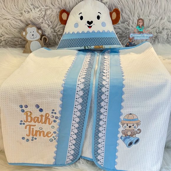 Hooded Monkey Towel